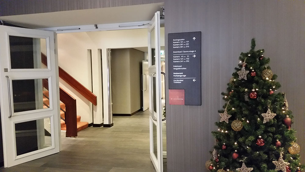 Bewegwijzering op maat voor vorstelijk Bilderberg hotel