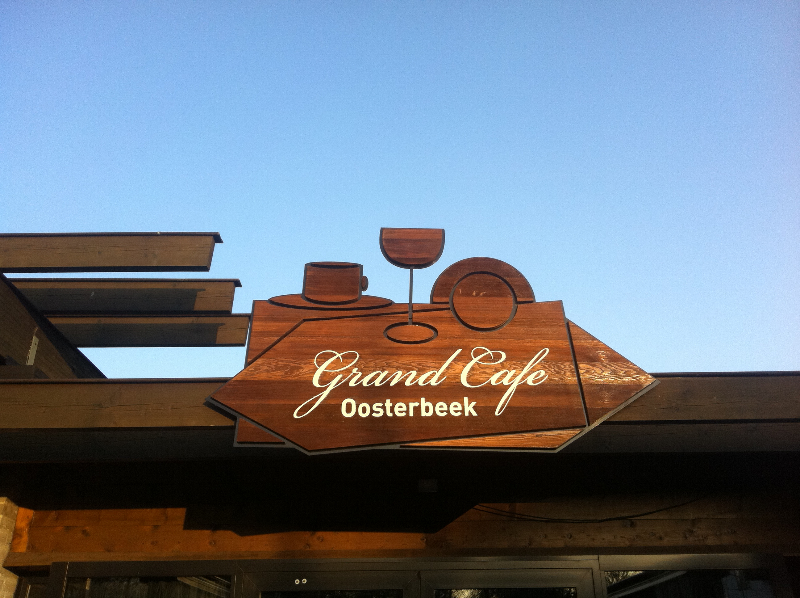 Woodsign Grand Café Oosterbeek